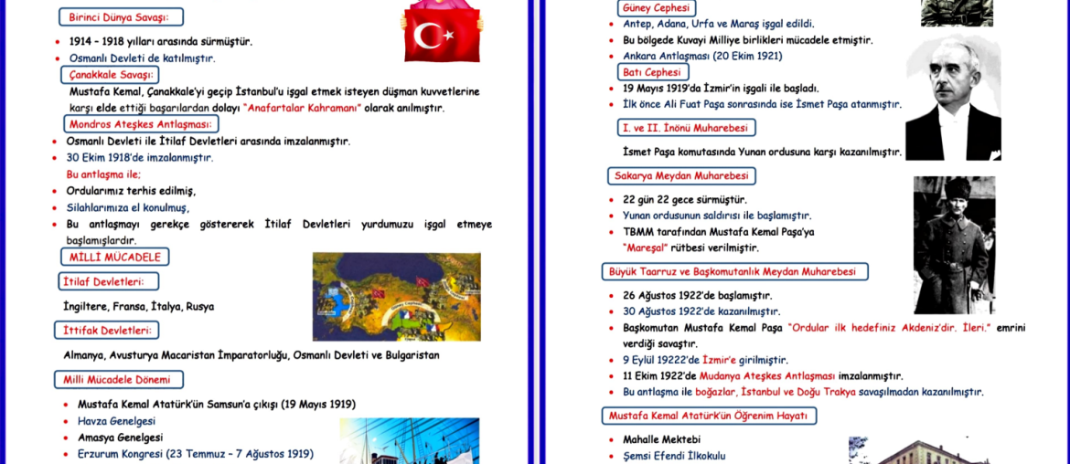 4. Sınıf Sosyal Bilgiler 2. Ünite Konu Anlatımı, Etkinlikleri ve Testleri